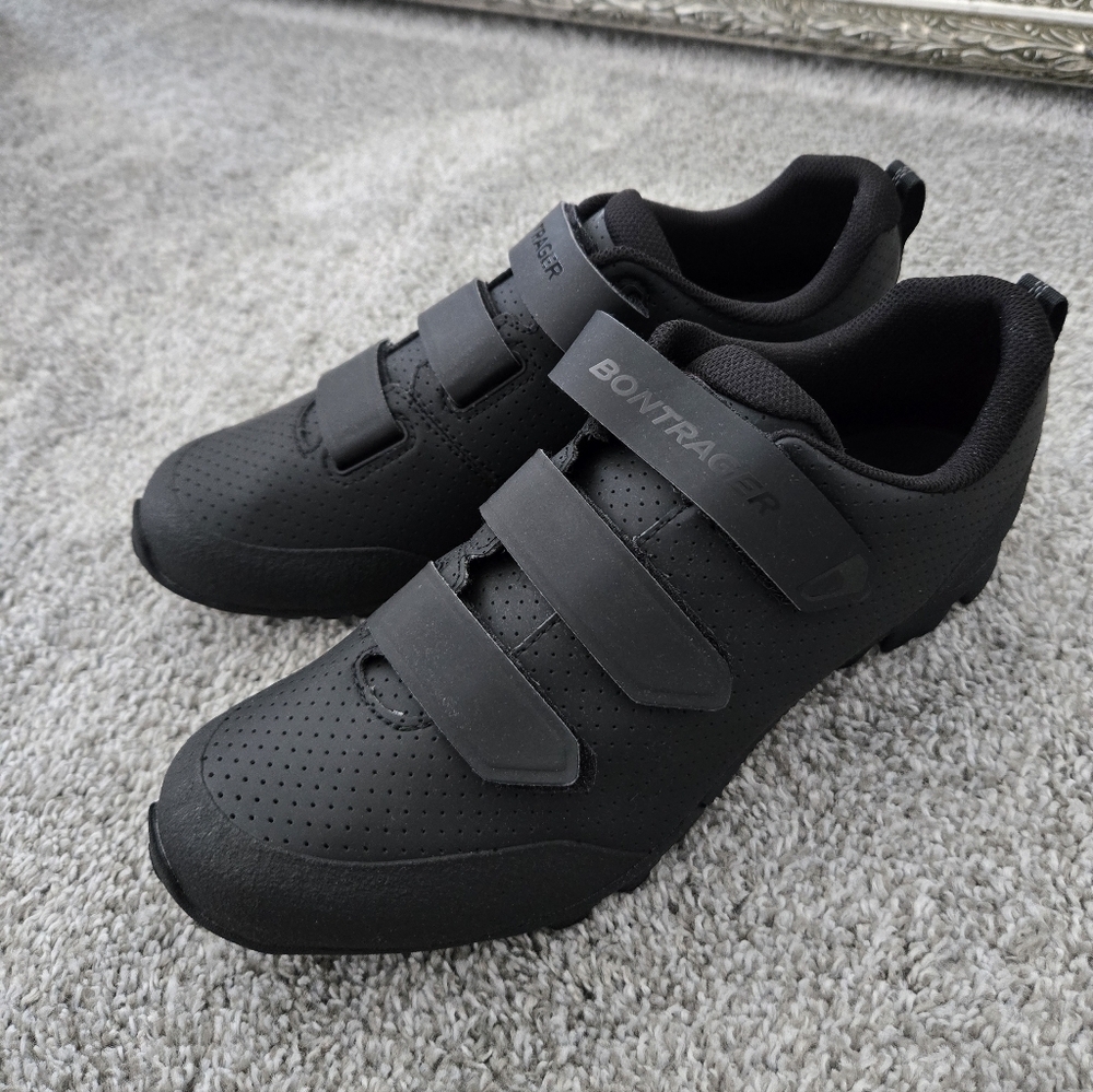 Bontrager Quantam Mountain Bike Shoes. Black. Size US 11. New.Quantum is a no-